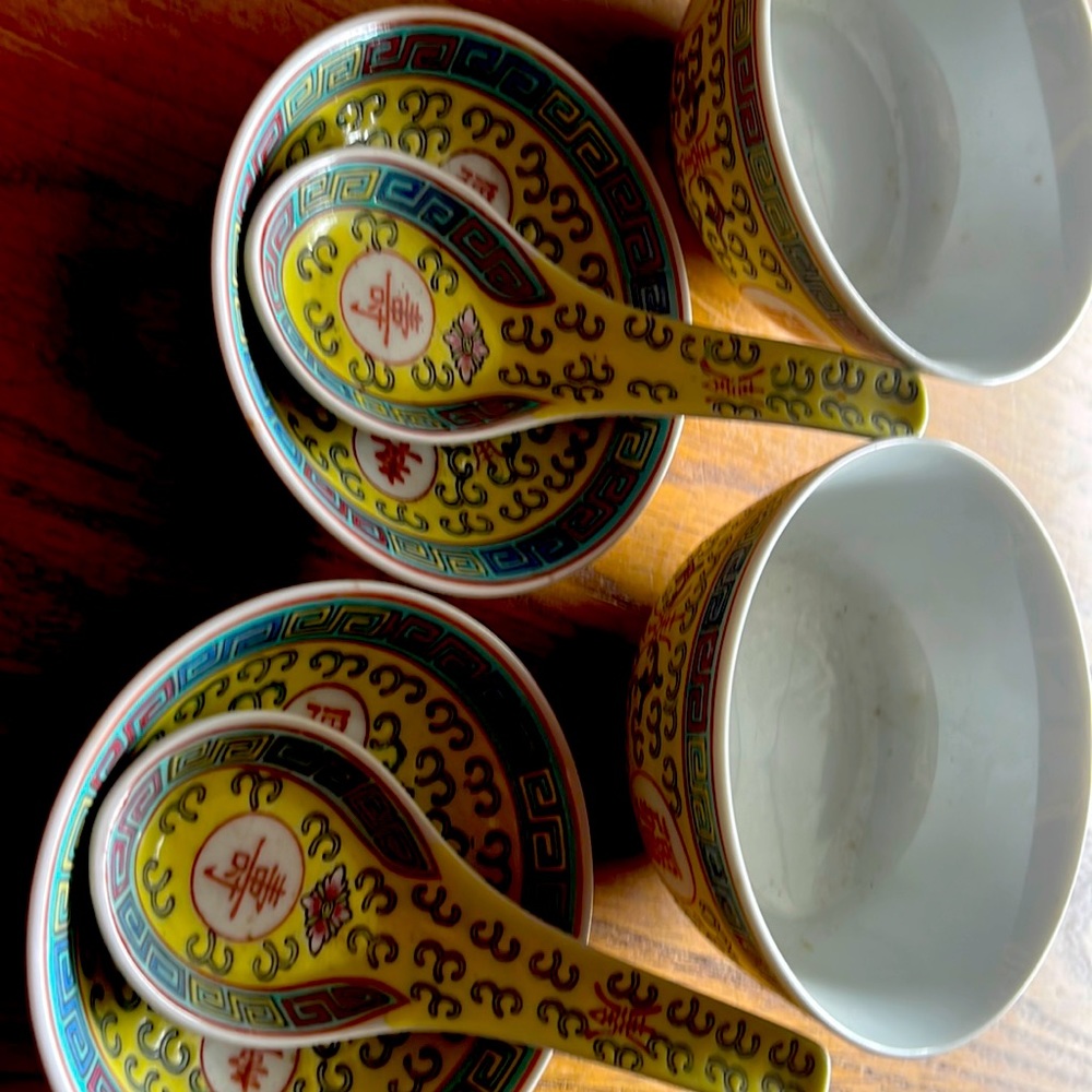 2 tea sets made in china